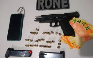 PM prende criminoso e recupera pistola roubada em Teresina