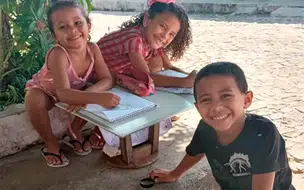 Incêndio causado por explosão deixa duas crianças mortas e uma ferida no litoral