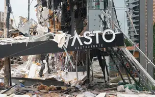 Explosão deixa restaurante destruído e atinge lojas e casas ao redor em Teresina