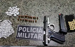 Menor é apreendido com arma e drogas em Cajueiro da Praia