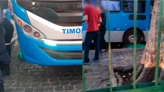 Mulher foi atropelada e morta por ônibus no centro de Teresina