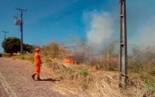 Defesa Civil alerta para aumento de incêndios e queimadas no período de B-R-O BRÓ em Teresina