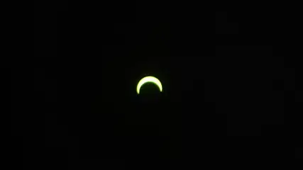 Eclipse Anular Solar no Brasil Confira as Fotos