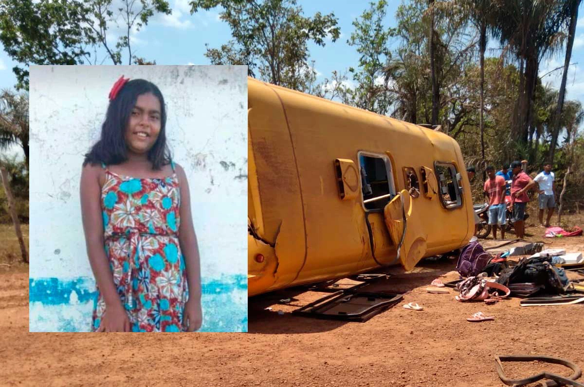 Adolescente morreu após ônibus tombar na zona rural de José de Freitas