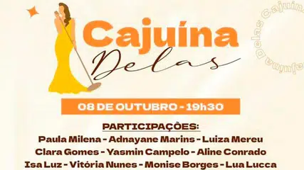 Palácio da Música será palco do "Cajuína Delas" com shows de cantoras piauienses