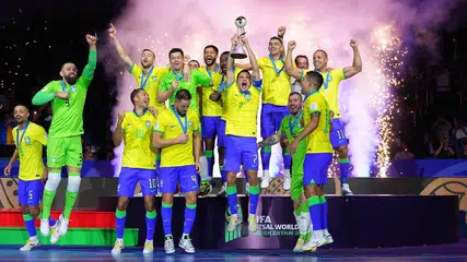 Brasil conquista o hexa da Copa do Mundo de Futsal