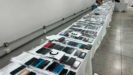Pelo menos 350 pessoas ainda não foram recuperar seus celulares roubados diz SSP