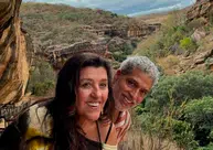 Atriz Regina Casé e esposo exaltam belezas do Piauí durante viagem pelo estado