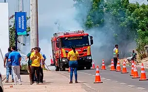 Incêndio de Grandes Proporções Atinge Área de Mata na Zona Sudeste de Teresina
