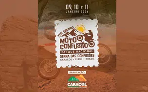 Enduro impulsiona turismo no Parque Serra das Confusões em Caracol