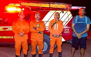 Corpo de bombeiros resgata casal que se perdeu em trilha no litoral do Piauí