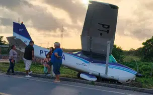 Avião faz pouso forçado em Barreirinhas-MA e mobiliza moradores
