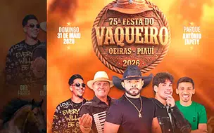 75ª edição da Festa do Vaqueiro em Oeiras celebra tradição sertaneja com cavalgada e grandes shows