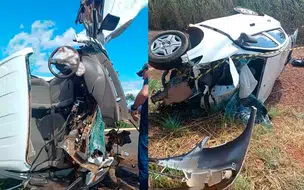 Duas pessoas morrem em acidente na zona rural de Sebastião Leal
