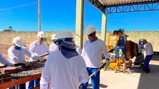 Fábrica de blocos de concreto é inaugurada na Penitenciária de Campo Maior
