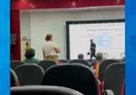 Palestrante cobrado por pensão alimentícia ao vivo durante evento é preso em Teresina