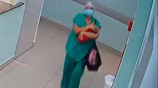 Vídeo: Veja momento em que recém-nascido é levado por suspeita de tentativa de sequestro