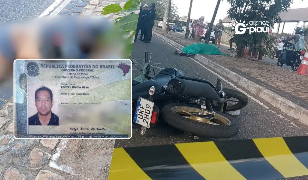Motociclista morre após perder controle da moto na Avenida dos Ipês, em Teresina