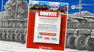 Prefeitura de Alto Longá entrega novos veículos e máquinas agrícolas nesta sexta-feira